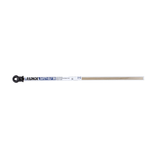 RADNOR™ 1/16" X 18" BAg-7 Safety-Silv® 56 Round High Silver Brazing Alloy Filler Metal 0.230 lb 5 Pc Tube