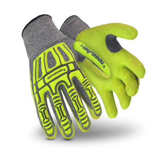 HexArmor® Medium Rig Lizard 13 Gauge High Performance Polyethylene Blend And Nitrile Cut Resistant Gloves With Nitrile Coated Palm And Fingertips