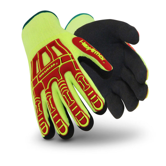 HexArmor® Large Rig Lizard 13 Gauge Acrylic Blend And Nitrile Cut Resistant Gloves With Nitrile Coated Palm And Fingertips