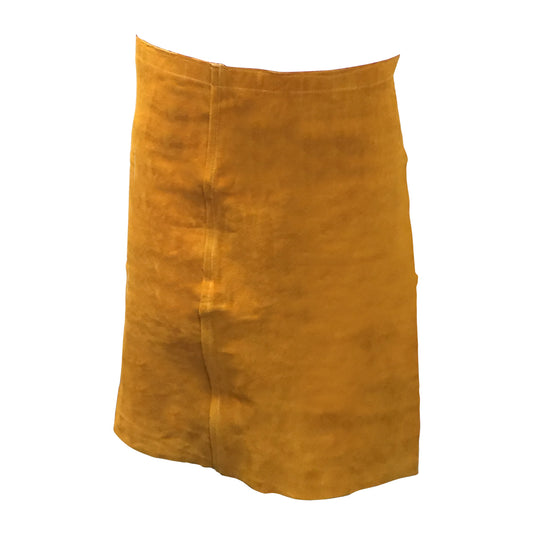 RADNOR™ 24" X 24" Brown Side Split Cowhide Leather Apron