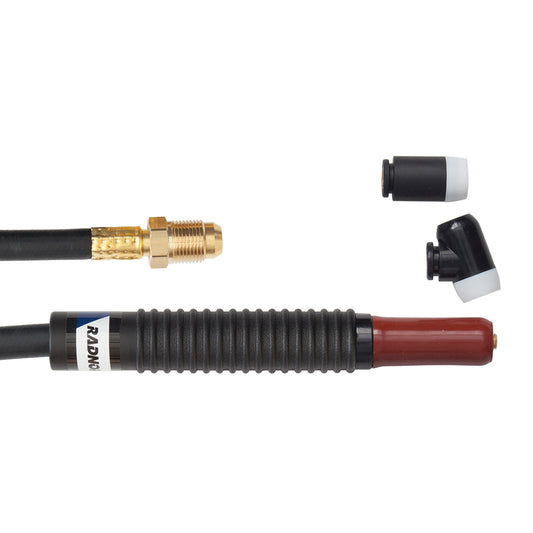 RADNOR® 200M-25-R 200 Amp Air Cooled With 180° - 90° Head And 25' Cable