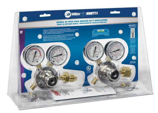 Miller® Smith® Medium Duty Single-Stage Acetylene and Oxygen Single-Stage Regulator