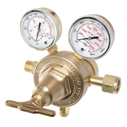 Victor® Model VTS700E-580 Extra High Capacity Oxygen And Inert Gas Two Stage Regulator, CGA-580