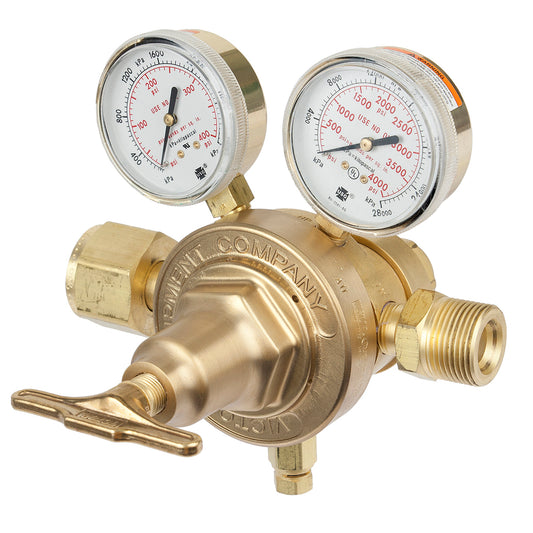 Victor® Model VTS700D-996 Extra High Capacity Inert Gas, Air And Oxygen Two Stage Regulator, CGA-996