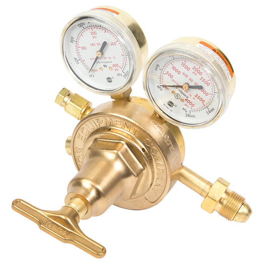 Victor® Model SR450E-580 Heavy Duty/High Capacity Inert Gas Single Stage Regulator, CGA-580