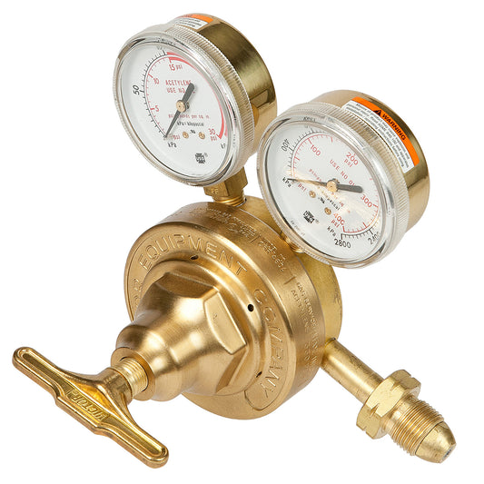 Victor® Model SR460A-300 Heavy Duty/High Capacity Acetylene Single Stage Regulator, CGA-300