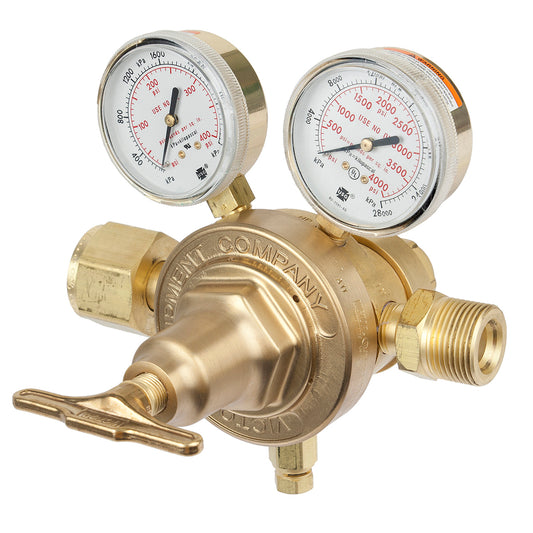 Victor® Model SR450ME-996 Heavy Duty/High Capacity Air, Inert Gas And Oxygen Manifold Regulator, CGA-996