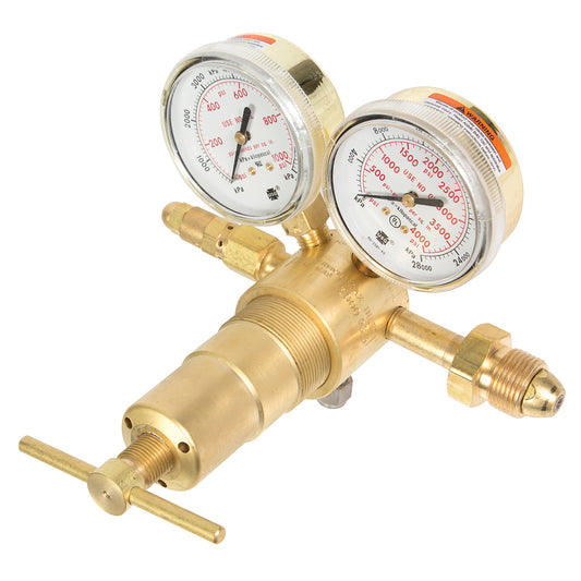 Victor® Model SR4F-580 Heavy Duty/High Capacity Inert Gas Single Stage Regulator, CGA-580