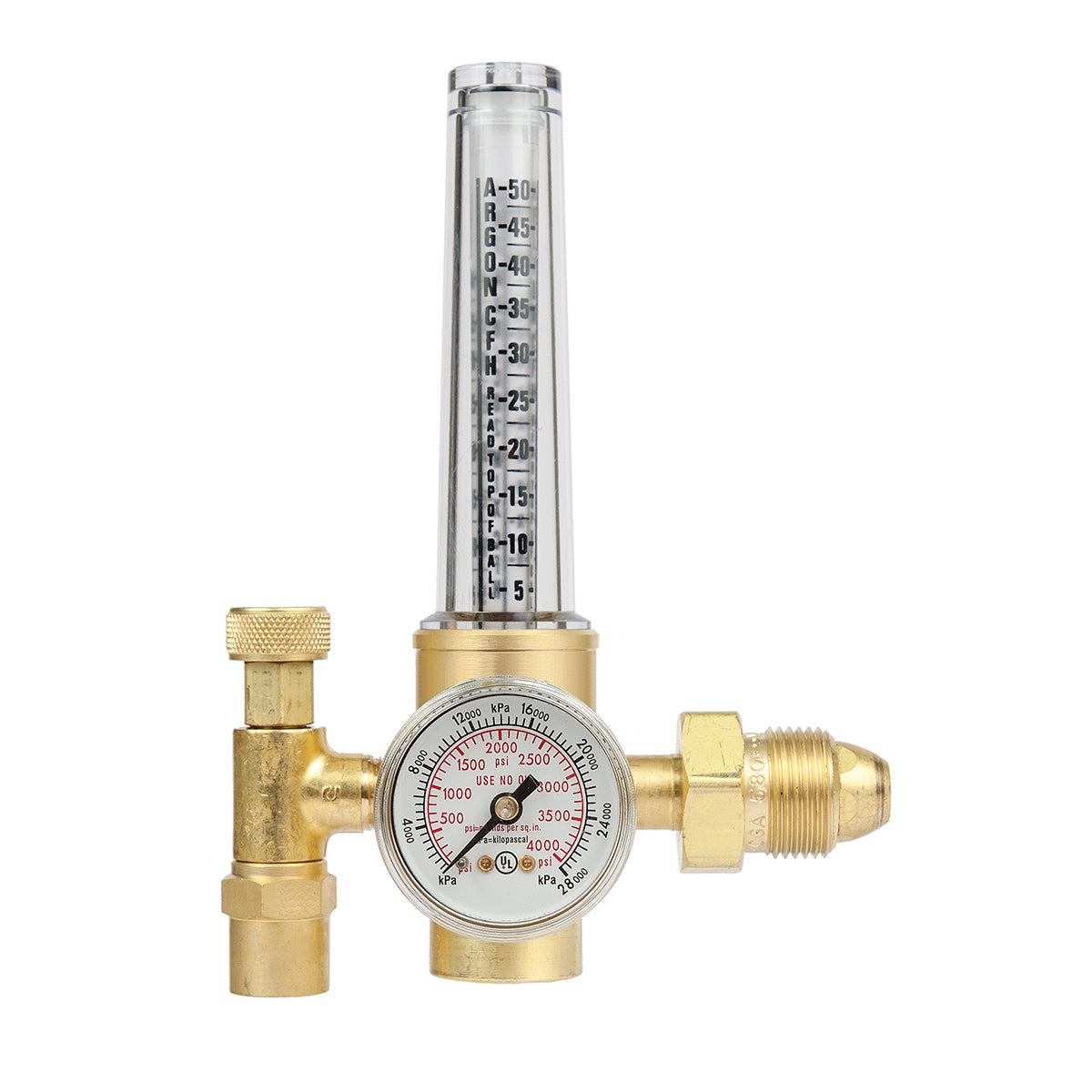 Victor® Model HRF1480-320 Cutskill® Light Duty Argon And Carbon Dioxide Single Stage Regulator, CGA-320