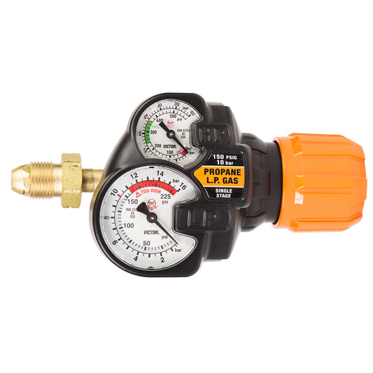 Victor® Model ESS42-60-510LP EDGE™ 2.0 Heavy Duty/High Capacity Liquefied Petroleum Gas Single Stage Regulator, CGA-510