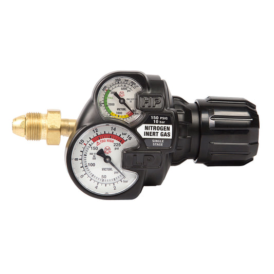 Victor® Model ESS42-150-580 EDGE™ 2.0 Heavy Duty/High Capacity Inert Gas Single Stage Regulator, CGA-580