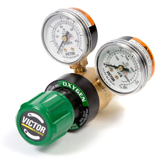 Victor® Model G150-60-540R Light Duty Oxygen Cylinder Regulator, CGA-540