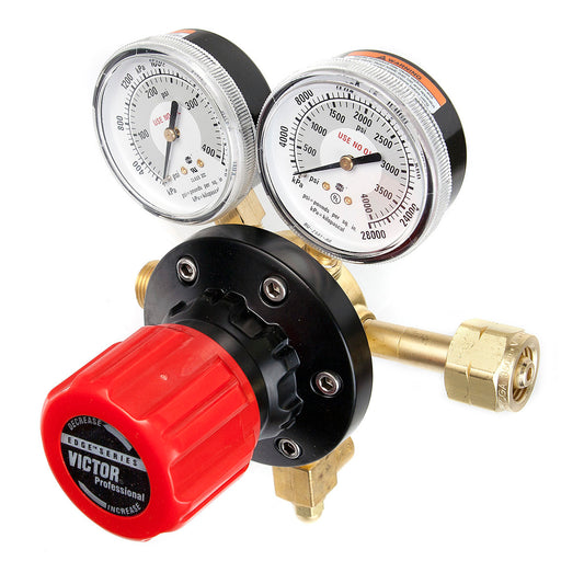 Victor® Model ESS7-200-350 EDGE™ Extra High Capacity Hydrogen And Methane High Flow Regulator, CGA-350