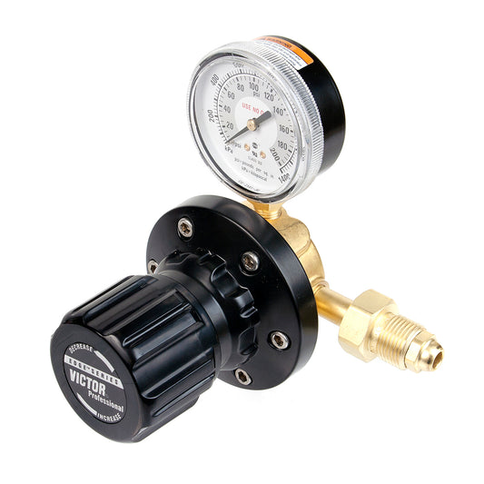 Victor® Model EST4-125-034 EDGE™ Heavy Duty Inert Gas Two Stage Pipeline/Station Regulator, CGA-034