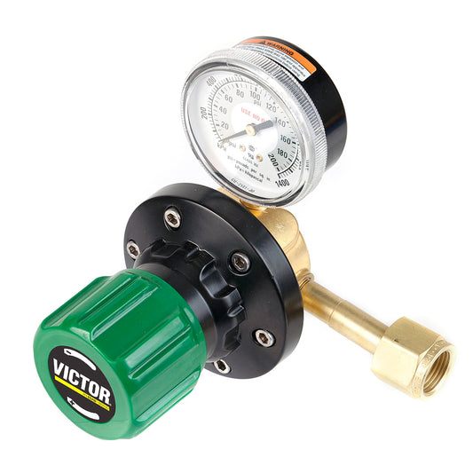 Victor® Model EST4-125-024 EDGE™ Heavy Duty Oxygen Two Stage Pipeline/Station Regulator, CGA-024