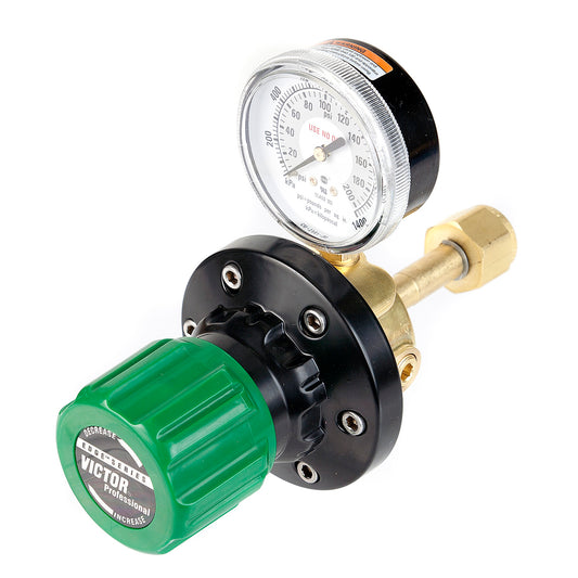 Victor® Model ELC4-125-540R EDGE™ Heavy Duty Oxygen Liquid Cylinder Regulator, CGA-540
