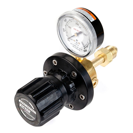 Victor® Model ELC4-325-580R EDGE™ Heavy Duty Inert Gas Liquid Cylinder Regulator, CGA-580