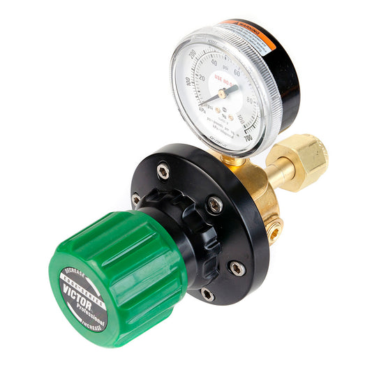 Victor® Model EST4-80-024R EDGE™ Heavy Duty Oxygen Two Stage Pipeline/Station Regulator, CGA-024