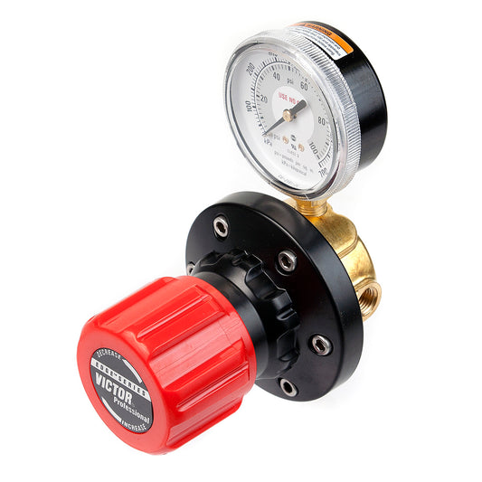 Victor® Model ESL4-80-250F EDGE™ Heavy Duty Hydrogen, Methane, Natural Gas And Liquid Petroleum Gas Pipeline Regulator, CGA-250