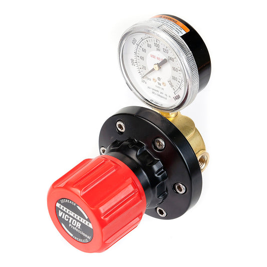 Victor® Model ESL4-125-250F EDGE™ Heavy Duty Hydrogen, Methane, Natural Gas And Liquid Petroleum Gas Pipeline Regulator, CGA-250