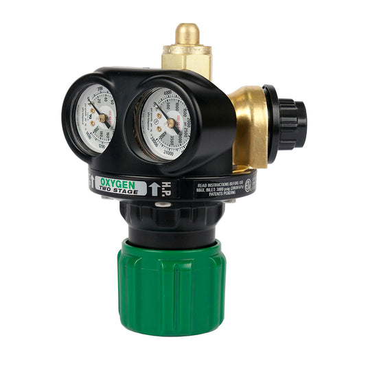 Victor® Model ETS4-200-540 EDGE™ High Capacity Oxygen Two Stage Regulator, CGA-540