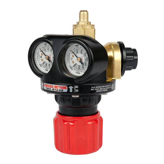 Victor® Model ETS4-125-350 EDGE™ High Capacity Hydrogen And Methane Two Stage Regulator, CGA-350