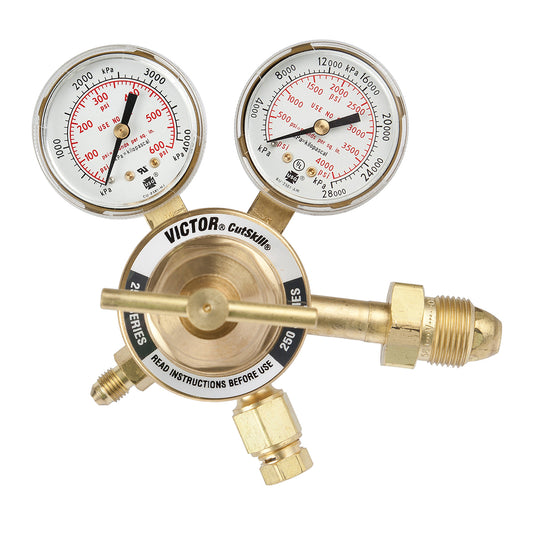 Victor® Model TPR 250-125-580 Cutskill® Light Duty Inert Gas Purge Regulator, CGA-580