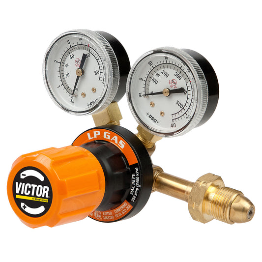 Victor® Model G250-60-510LP Medium Duty Liquefied Petroleum Gas Single Stage Regulator, CGA-510