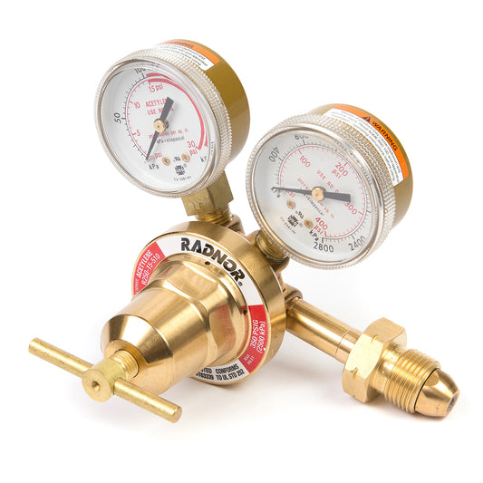 RADNOR™ Model 60A-510 Classic Victor® Medium Duty Acetylene Single Stage Regulator, CGA-510