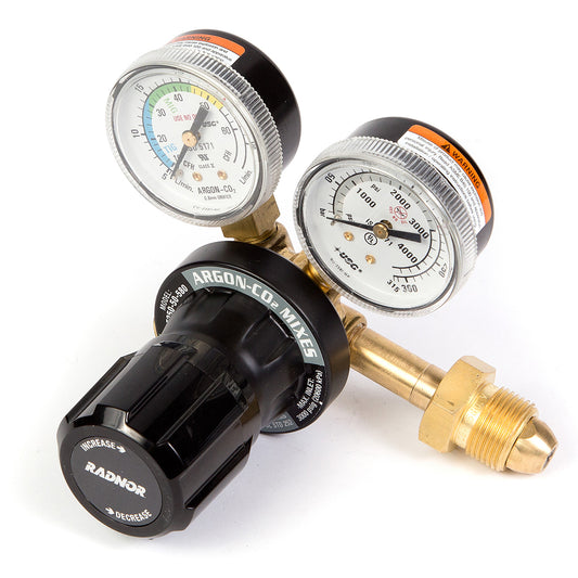 RADNOR™ Model GF250-580 Classic Victor® Medium Duty Argon And Argon/CO2 Mix Shielding Gas Flowgauge Kit, CGA-580