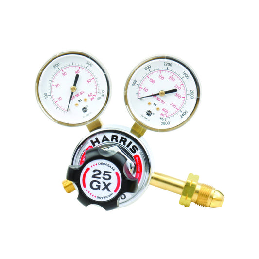 Harris® Model 25GX-50-510P Medium/Heavy Duty Industrial Workhorse Liquid Petroleum Gases And Propane Single Stage Regulator, CGA-510-P
