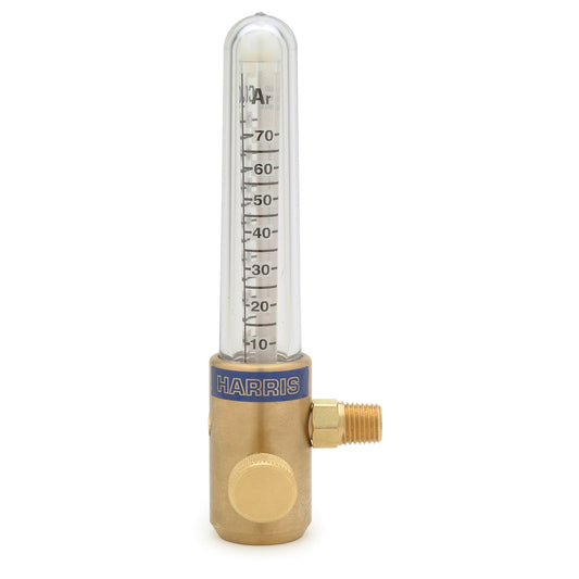 Harris® Model 55-2 Ar/CD70 5/8"-18 Heavy Duty Scfh Flow Control Argon and Carbon Dioxide Flowmeter Regulator, 5/8" - 18 (Male)