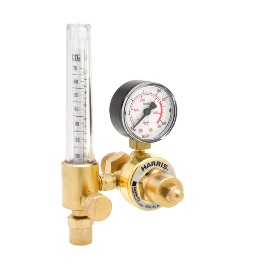 Harris® Model 601-Ar-580 Light/Medium Duty Economical Compensated Argon Flowmeter Regulator, CGA-580