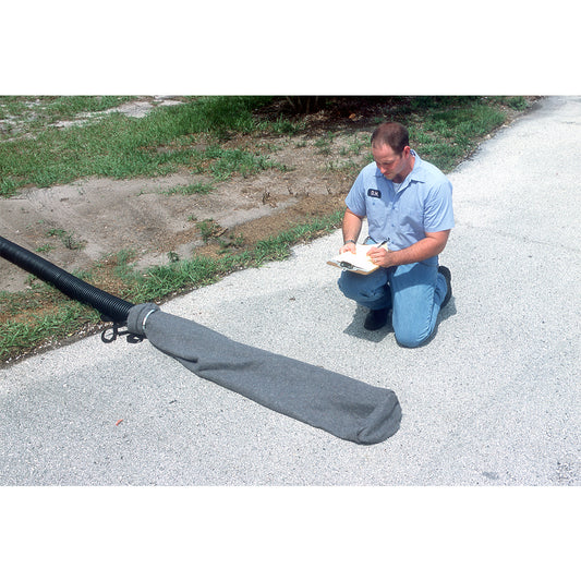 UltraTech 60" X 8" X 8" Ultra-Pipe Sock Gray Ultra-Filter-Tex Pipe Sock Filters Oil and Sediment