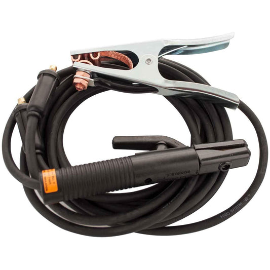 Miller® 200 Amp Copper Alloy Electrode Holder/Ground Clamp With 10ft Weld Cable
