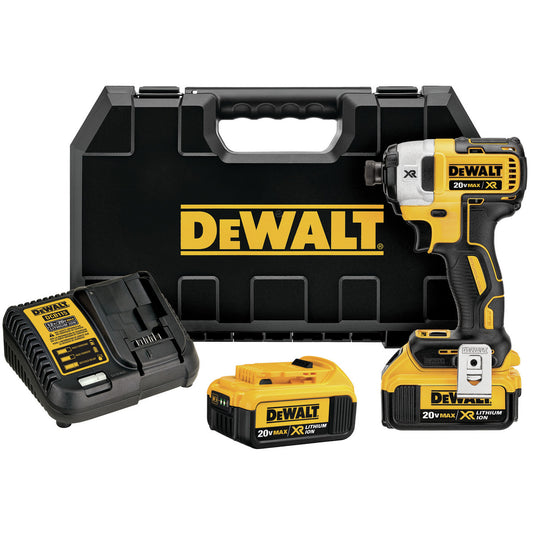 DEWALT® 20V MAX 20 Volt 1000 - 3250 rpm Cordless Impact Driver