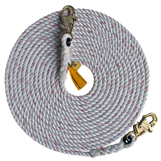3M™ DBI-SALA® 50' Polyester/Polypropylene Vertical Lifeline