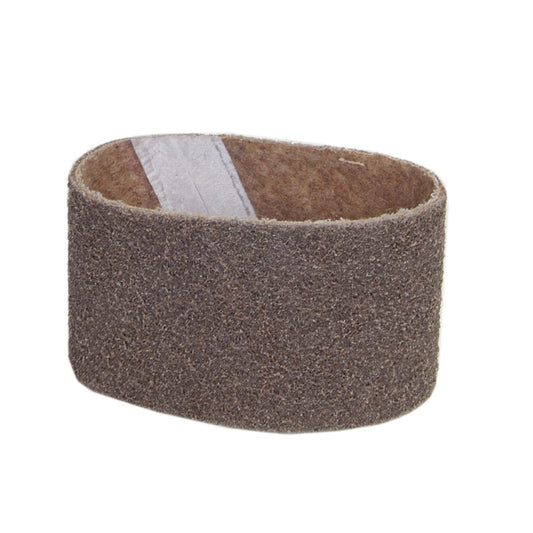 RADNOR® 3 1/2" X 15 1/2" P50 Grit Coarse Grade Aluminum Oxide RADNOR™ Brown In-Line Belt
