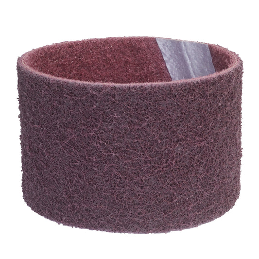 RADNOR® 3 1/2" X 15 1/2" P80 Grit Medium Grade Aluminum Oxide RADNOR™ Red In-Line Belt