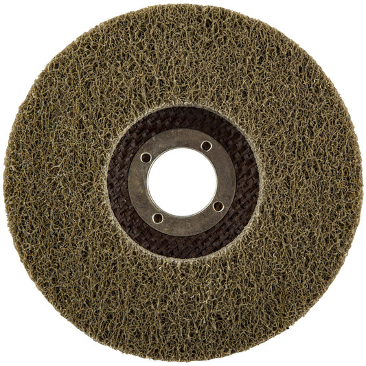 RADNOR® 4 1/2" X 7/8" Fine Grade Aluminum Oxide RADNOR™ Brown Disc