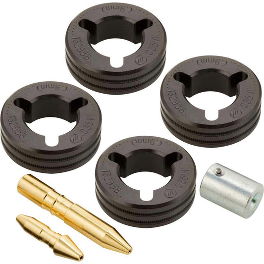 Miller® .035" V-Knurled Drive Roll and Guide Tube Kit