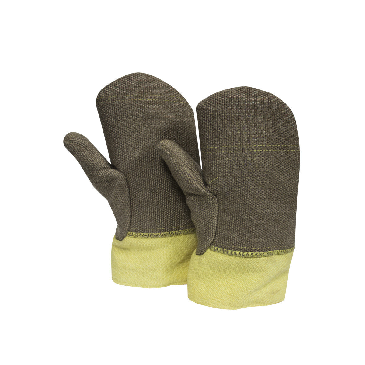 National Safety Apparel® Regular 13" Brown 78 Ounce High Temp Fyberbest™ Heat Resistant Gloves With Thermobest™ Cuff, Wool Lining, And Wing Thumb