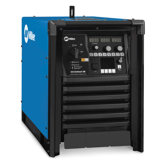 Miller® Auto-Continuum™ 500 3 Phase MIG Welder With 230 - 575 Input Voltage, 500 Amp Max Output, And Auto-Line™ Power Management