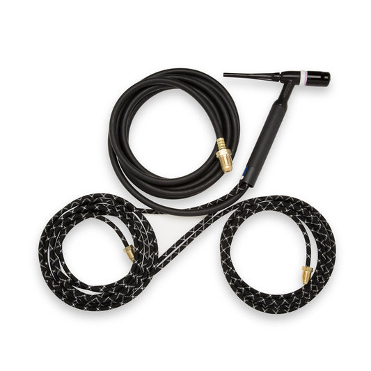 Miller® Weldcraft™ W-400 400 Amp Water Cooled TIG Torch Package With Rigid Head And 12.5' Cable
