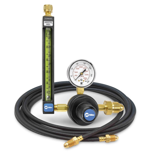 Miller® Heavy Duty 20 Series Argon And Argon/CO2 Mix Single-Stage Flowmeter Regulator, CGA-580