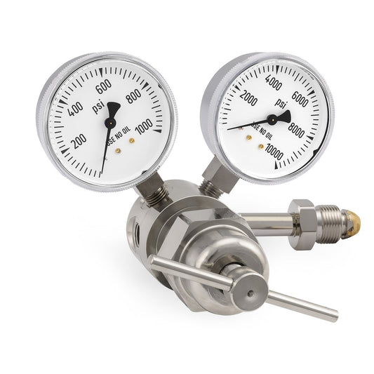 Miller® Heavy-Duty 820 Series Single-Stage Specialty Gas Gas Regulator, CGA 580