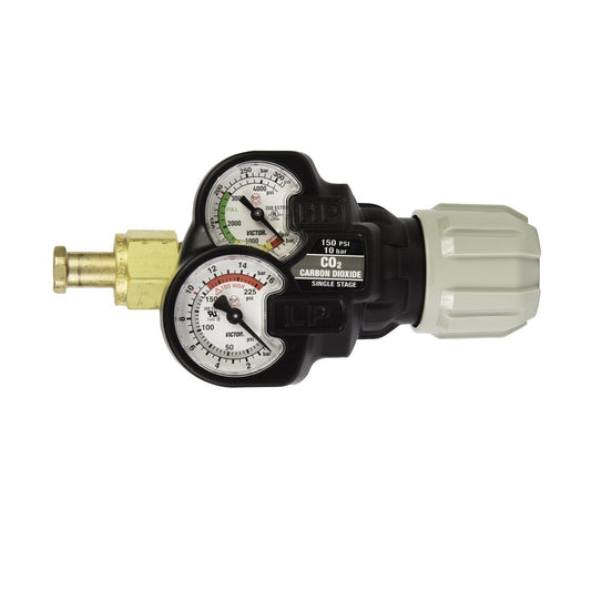 Victor® Heavy Duty/Medium Capacity Carbon Dioxide Single Stage Regulator, CGA-032
