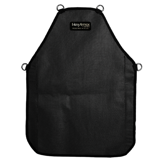 HexArmor® 20x30" Black and Gray Single Layer SuperFabric® Apron