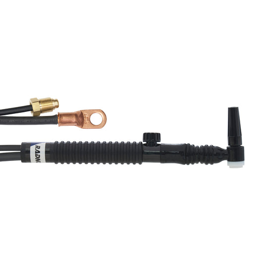 RADNOR® 9FVMT-25-2 125 Amp Air Cooled With 90° Flexible Head And 25' Cable