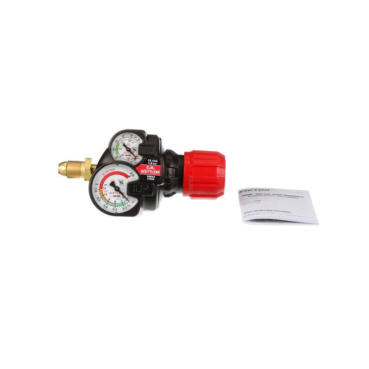 Victor® Heavy Duty/High Capacity Acetylene Single Stage Regulator, CGA-993